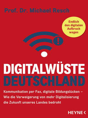 cover image of Digitalwüste Deutschland